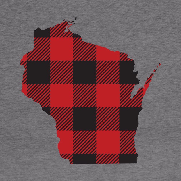 Wisconsin Plaid Flannel Print by DoctorWatsonDesigns